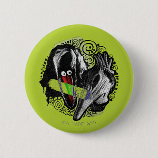 Badge Rond 5 Cm Beetlejus | Adam & Barbara Scary