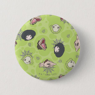 Badge Rond 5 Cm Beetlejus   Cute Chibi Toss Motif