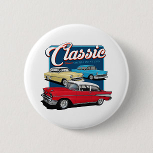 Badge Rond 5 Cm Bel Air Classic