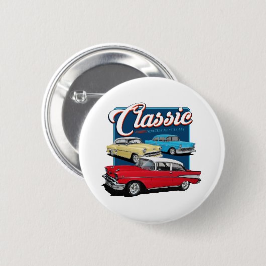 Badge Rond 5 Cm Bel Air Classics (Devant & derrière)
