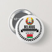 Badge Rond 5 Cm Bélarus (Devant & derrière)