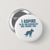 Badge Rond 5 Cm Belge Groenendael (Devant & derrière)