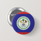 Badge Rond 5 Cm Belize (Devant & derrière)