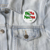Badge Rond 5 Cm Bella Nonna (En situation)