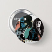Badge Rond 5 Cm Bellatrix Lestrange 6 (Devant & derrière)
