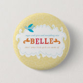 Badge Rond 5 Cm belle3 (Devant)