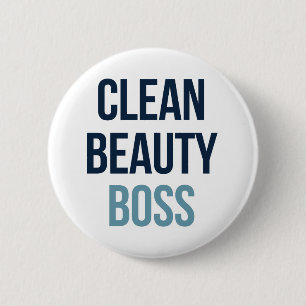 Badge Rond 5 Cm Belle Boss