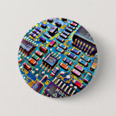 Badge Rond 5 Cm Belle Circuitrie (Devant)