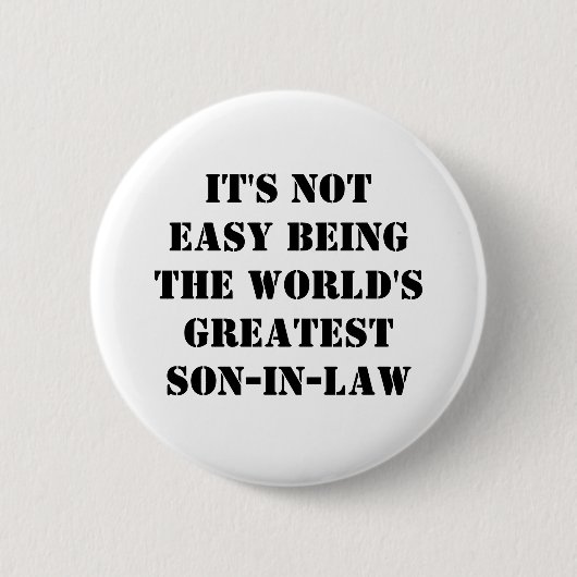 Badge Rond 5 Cm Belle-Fils (Devant)