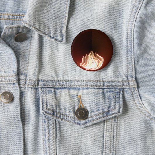 Badge Rond 5 Cm Belle image Abstraite (En situation)