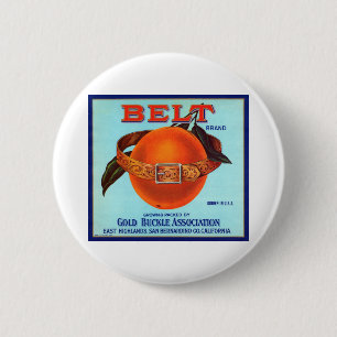 Badge Rond 5 Cm Belt Brand California Oranges