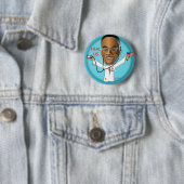 Badge Rond 5 Cm Ben Heal US (En situation)