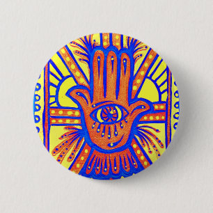 Badge Rond 5 Cm Bénédictions lumineuses