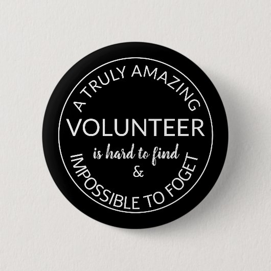 Badge Rond 5 Cm Bénévole merci (Devant)