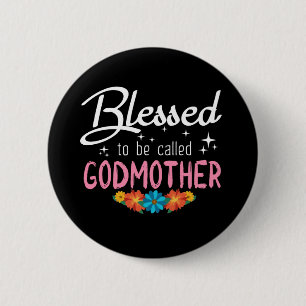 Badge Rond 5 Cm Béni d'être appelé Godmère