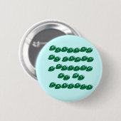 BADGE ROND 5 CM BÉNI PAR JESUSSPOILED PAR MES PARENTS (Devant & derrière)