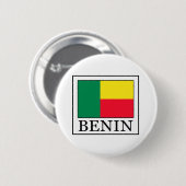 Badge Rond 5 Cm Bénin (Devant & derrière)