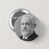 Badge Rond 5 Cm Benjamin Harrison 23 (Devant & derrière)