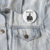 Badge Rond 5 Cm Benoît Arlen (En situation)