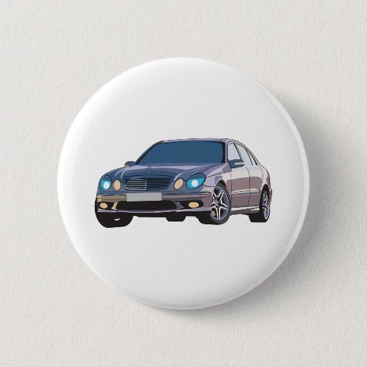 Badge Rond 5 Cm Benz de Mercedes (Devant)