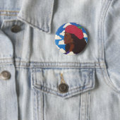 Badge Rond 5 Cm Béret de Raspbutton (En situation)