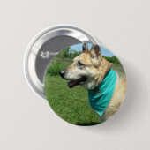 Badge Rond 5 Cm Berger allemand (Devant & derrière)