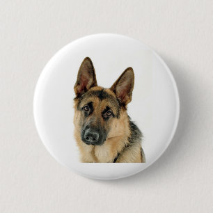 Badge Rond 5 Cm Berger allemand