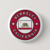Badge Rond 5 Cm Berkeley Californie (Devant)