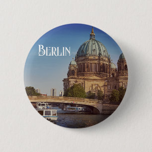 Badge Rond 5 Cm Berlin