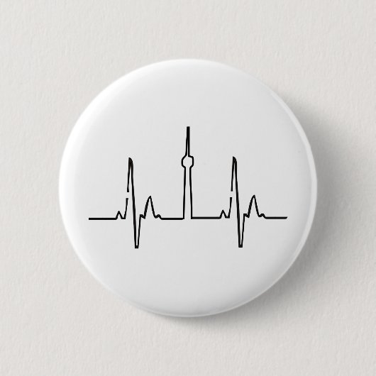 Badge Rond 5 Cm Berlin (Devant)