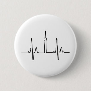 Badge Rond 5 Cm Berlin