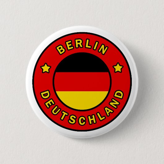 Badge Rond 5 Cm Berlin Deutschland (Devant)