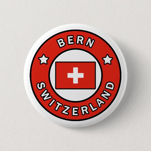 Badge Rond 5 Cm Berne Suisse (Devant)