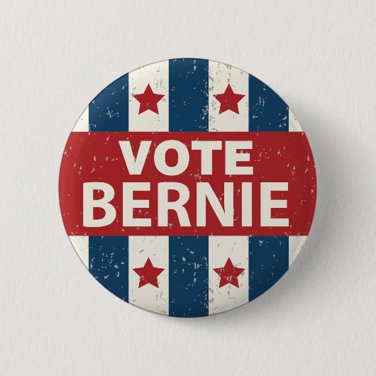 Badge Rond 5 Cm Bernie 2016 (Devant)