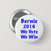 Badge Rond 5 Cm Bernie 2016 (Devant & derrière)