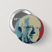 Badge Rond 5 Cm Bernie 2016 (Devant & derrière)