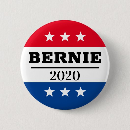 Badge Rond 5 Cm BERNIE 2020 : Le jeu des élections (Devant)