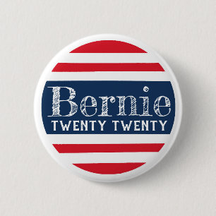Badge Rond 5 Cm Bernie vingt vingt