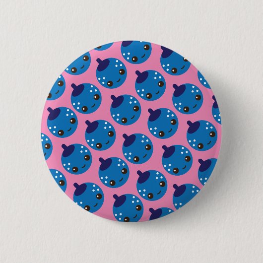 Badge Rond 5 Cm Berries de Kawaii (Devant)