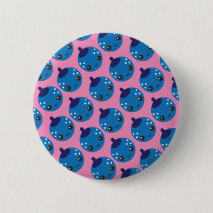 Badge Rond 5 Cm Berries de Kawaii