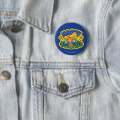 Badge Rond 5 Cm Bert & Ernie | Happy Halloween (En situation)