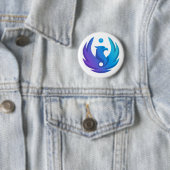 BADGE ROND 5 CM BESPIN (En situation)