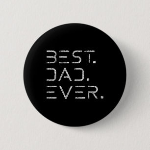 Badge Rond 5 Cm Best Papa Ever Chemise Moderne Développeur Program