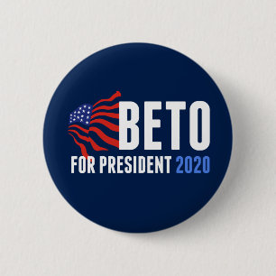 Badge Rond 5 Cm Beto O'Rourke pour le président 2020