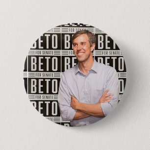 Badge Rond 5 Cm BETO pour le sénateur