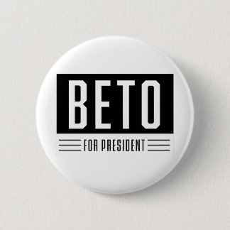 Badge Rond 5 Cm Beto Président