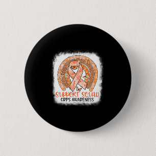 Badge Rond 5 Cm Beurre Orange Arc-en-ciel Soutien Crps