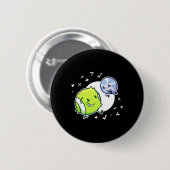 Badge Rond 5 Cm Bfdi Tennis Ball Et Golf Ball Duo Math (Devant & derrière)