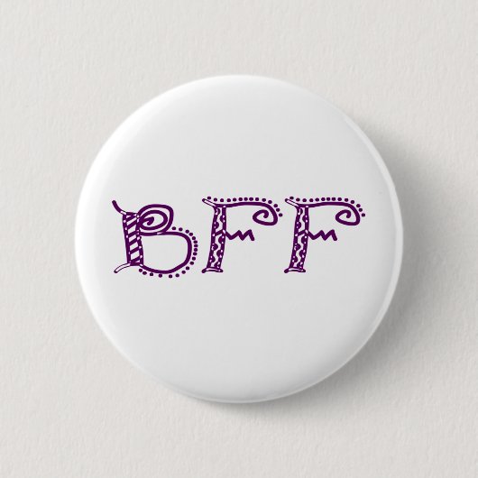 Badge Rond 5 Cm Bff (Devant)