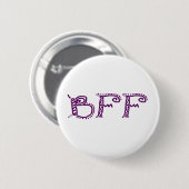 Badge Rond 5 Cm Bff (Devant & derrière)